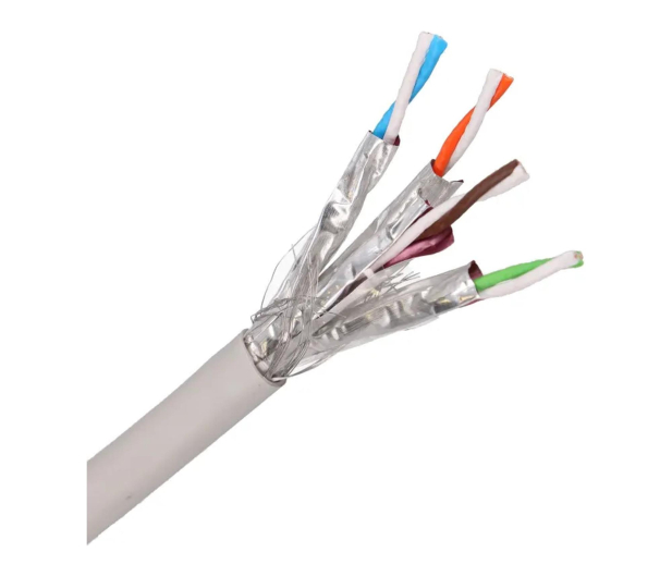 ExtraLink CAT7 SFTP (S/FTP) Wewnętrzny Kabel sieciowy 305m - 1543981 - zdjęcie